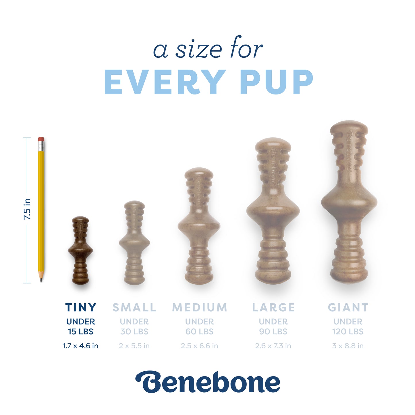 A Size for Every Pup: Tiny Zaggler (for dogs under 15 lbs)