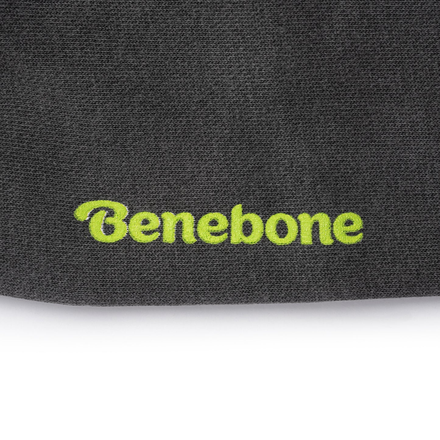 green Benebone logo on shirt