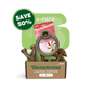 The Benebone Limited Edition Chew Collection (50% off) includes four durable dog chew toys and a peppermint ring. The box features a green SAVE 50% badge on the upper left and “4-PACK” in bold white letters.