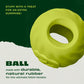 Introducing the Benebone Bounce Ball: Made with Durable, Natural Rubber for the Ultimate Fetch Fanatic. Stuff with a Treat for an Extra Surprise!
