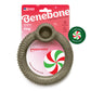 Benebone’s Peppermint Ring is a gray, textured chew for medium dogs under 60 lbs. This limited edition, peppermint-flavored toy comes in pink packaging with a peppermint swirl—perfect for the holidays.